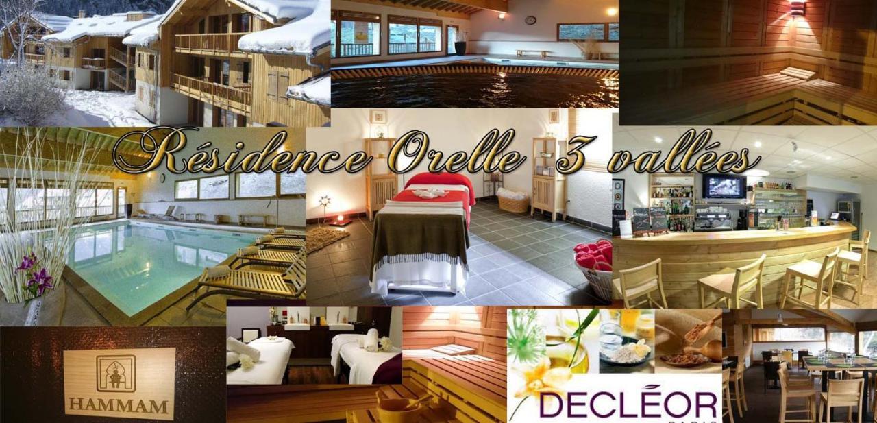Appartement orelle 3 vallées SPA Exterior foto